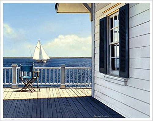 On The Bay by Daniel Pollera 11"x14" Art Print Poster