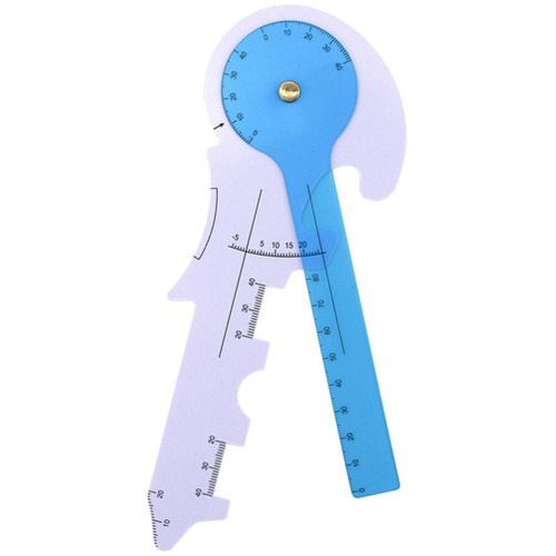 Lurrose Tools Pupil Distance Measuring Ruler Pupillary Distance Ruler Plastic Ruler for Pupil Distance Measuring Pupil Distance Meter Pupillometer Metal Measuring Instrument Multifunction