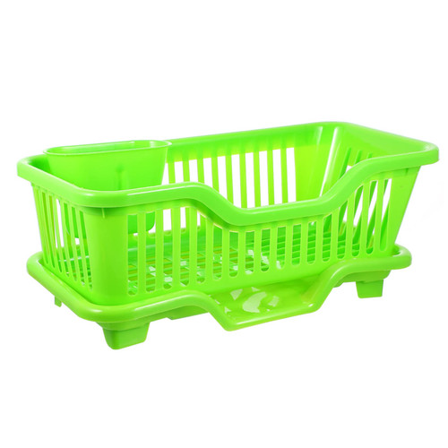 BRIGHTFUFU Drain Rack Kitchen Sink Organizer Small Dish Drainer Rack Cutlery Drainer Basket Sink Dish Drying Rack Infant Spoon Water Draining Cutlery Rack Drain Board Plastic Baby Cup