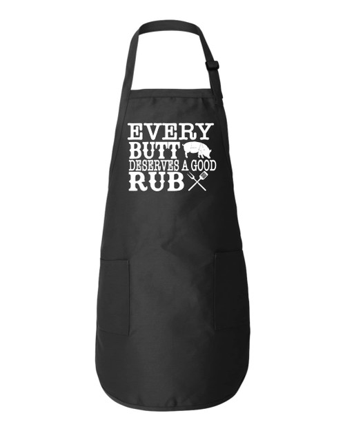 Freedomtees Every Butt Deserves A Good Rub Funny Kitchen BBQ Smoker Smoking Meat Apron Father's Day Mother's Day Gift Freedomtees Every Butt Deserves A Good Rub Funny Kitchen BBQ Smoker Smoking Meat Apron Father's Day Mother's Day Gift