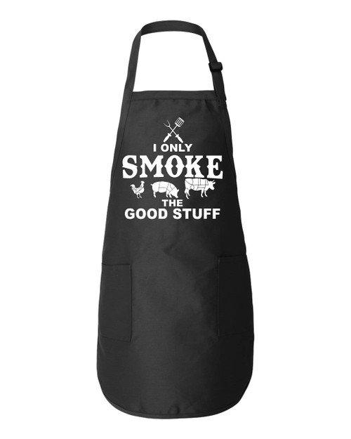 Freedomtees I Only Smoke The Good Stuff Funny BBQ Apron Kitchen Cooking Smoking Gift Father's Day Mother's Day Freedomtees I Only Smoke The Good Stuff Funny BBQ Apron Kitchen Cooking Smoking Gift Father's Day Mother's Day