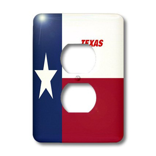 3dRose lsp_45021_6 State Flag of Texas 2 Plug Outlet Cover 3dRose lsp_45021_6 State Flag of Texas 2 Plug Outlet Cover