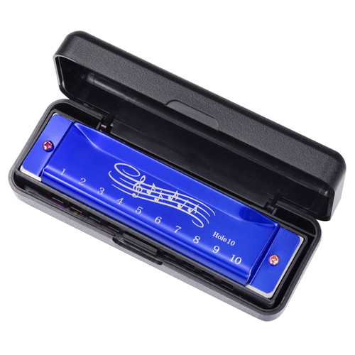 Harmonica 10 Hole 20 Tones Mouth Organ Harmonica Harmonica Key Of C For Professionals And Students Metal Harmonica