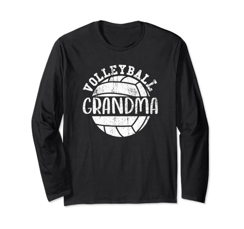 Volleyball Grandma Granddaughter Volleyball for women Long Sleeve T-Shirt