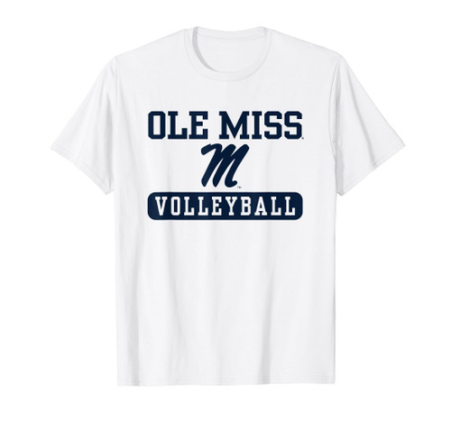 Mississippi Ole Miss Rebels Volleyball Officially Licensed T-Shirt