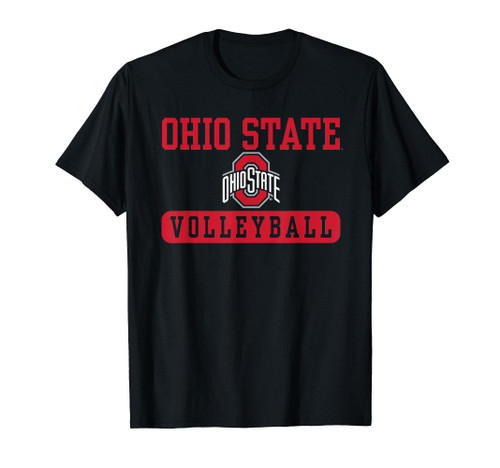 Ohio State Buckeyes Volleyball Black T-Shirt