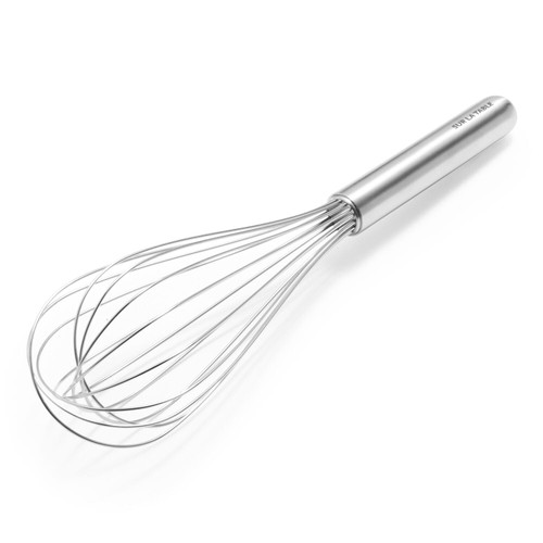Sur La Table Stainless Steel Balloon Whisk, 10", Silver