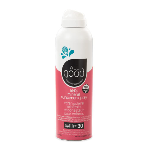 All Good Baby & Kids Sunscreen Spray - UVA/UVB Broad Spectrum, SPF 30, Zinc Oxide, Coral Reef Friendly, Water Resistant, Calendula, Aloe (6 oz) All Good Baby & Kids Sunscreen Spray - UVA/UVB Broad Spectrum, SPF 30, Zinc Oxide, Coral Reef Friendly, Water Resistant, Calendula, Aloe (6 oz)
