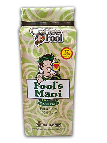 The Coffee Fool Fool's Maui, Strong Drip Grind, 12 Ounce