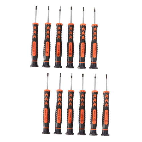 OSALADI 2 Sets Set Portable Screwdriver Precision Screwdriver Kits clock cell phone Multitool Screwdrivers steel flat household Household Repair Tool Chrome vanadium steel portable