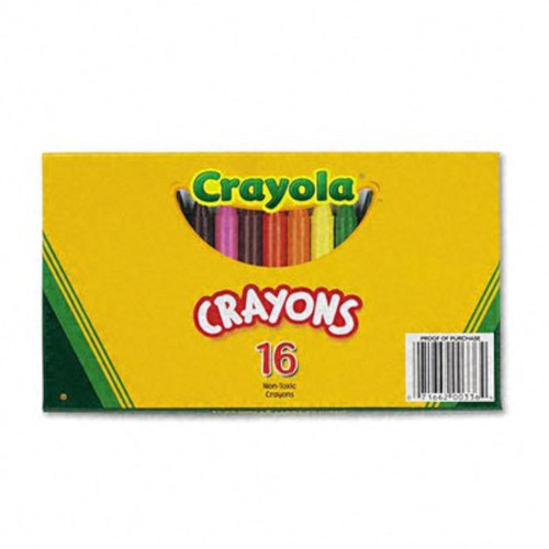 Crayola Large Size Crayon 16pk