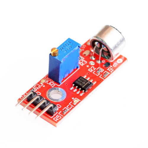 4pcs KY-037 New 4pin Voice Sound Detection Sensor Module Microphone Transmitter Smart Robot Car for arduino DIY Kit