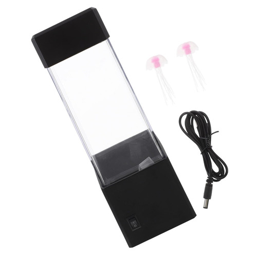 Gadpiparty 1 Set Jellyfish Night Light Home Atmosphere Night Home Decor Night Jellyfish Light Desk Top Decor Lamp with Color Changing Light Led Jellyfish Lamp Desktop Led Night Light Acrylic