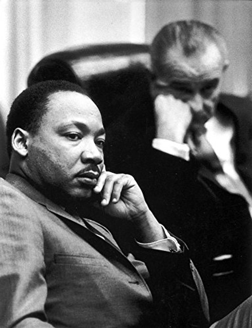 Martin Luther King Jr thinking Photo Print (8 x 10)
