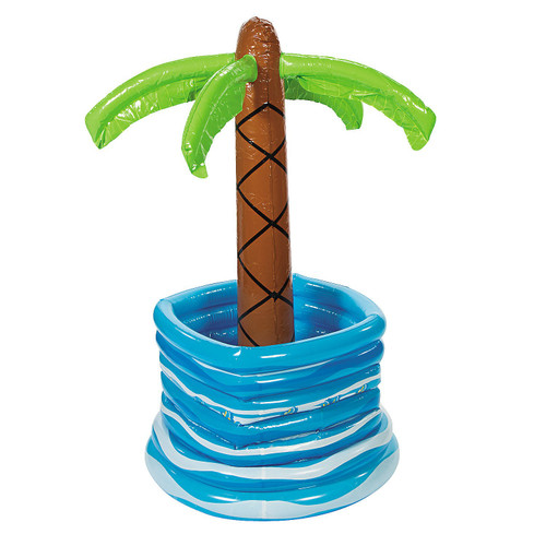 Inflatable Palm Tree with Pool Cooler - 4 feet Tall