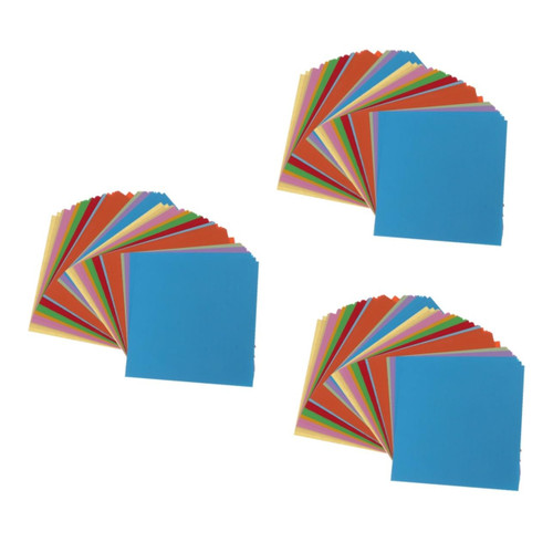 Tofficu Origami Paper Double Sided 600 Sheets 20 Folding Papers Origami Paper Color Origami Handmade Paper Child Square Craft Folding Paper