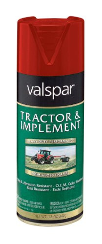 Valspar 5339-05 New Holl Red Tractor and Implement Spray Paint - 12 oz.
