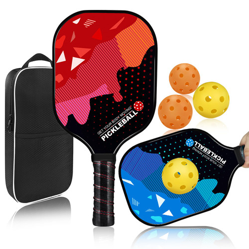 Pickleball Paddles Set of 2, USAPA Approved Fiberglass Surface Pickleball Set with Pickleball Racket 2 Pack, Pickle Ball Paddle Set,Pickle Ball Paddle Gifts for Beginners & Pros Pickleball Paddles Set of 2, USAPA Approved Fiberglass Surface Pickleball Set with Pickleball Racket 2 Pack, Pickle Ball Paddle Set,Pickle Ball Paddle Gifts for Beginners & Pros