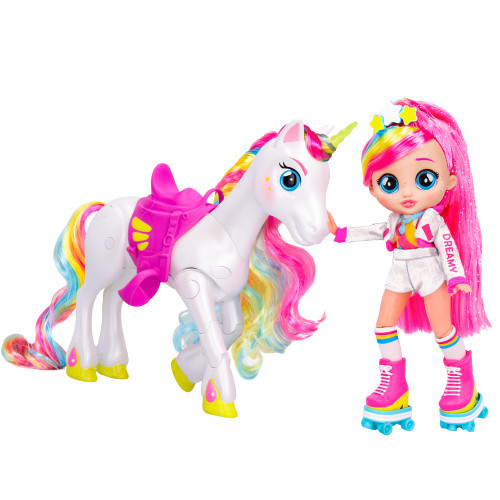 Cry Babies BFF Dreamy & Rym - Fashion Doll with 9+ Surprises Including Outfit and Accessories for Fashion Toy, Girls and Boys Ages 5 and Up, 7.8 Inch Doll, Multicolor