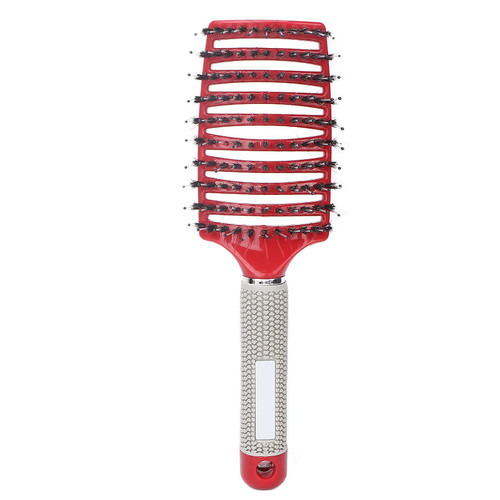 Curved Vent Styling Hair Brush, Professional Paddle Detangler Detangling Brush for Wet Dry Curly Thick Straight Hair (Red) Curved Vent Styling Hair Brush, Professional Paddle Detangler Detangling Brush for Wet Dry Curly Thick Straight Hair (Red)