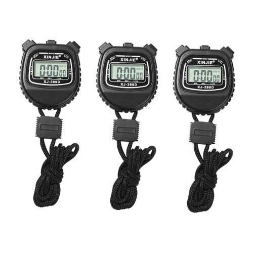 NOLITOY 3 Pcs Multi-Function Stopwatch Kids Sports Watch Fitness Accuracy Timer Sports Stopwatch Timer Classroom Stopwatch Stop Watch Kids Watches Match Timer Abs Child Digital