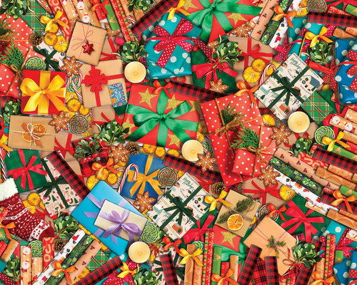 Springbok's 1500 Piece Jigsaw Puzzle Christmas Collage - Made in USA