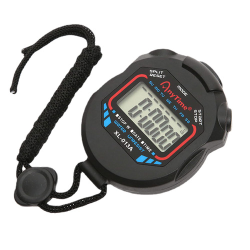 Multi-Function Electronic Digital Sport Stopwatch Timer Second Timing,Water Resistant,Multi Functional Stopwatch For Swimming Running Training
