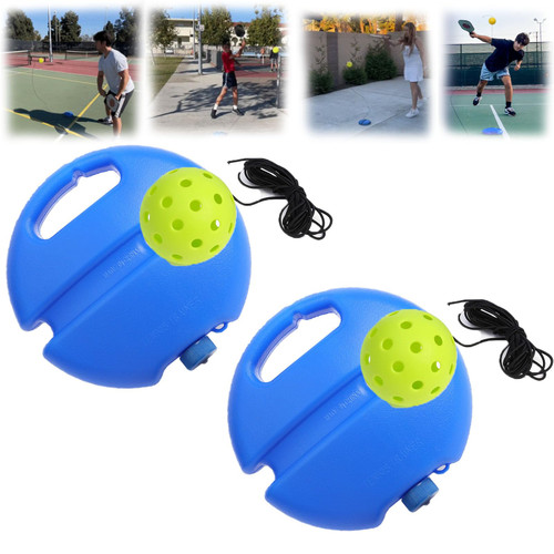 Sportastic Match Buddy | Pickleball Trainer, Match Buddy Pickleball Trainer, Matchbuddy Pickleball Trainer, Pickleball Trainer Ball with String, Pickleball Trainer Rebound Ball with String (green-2)