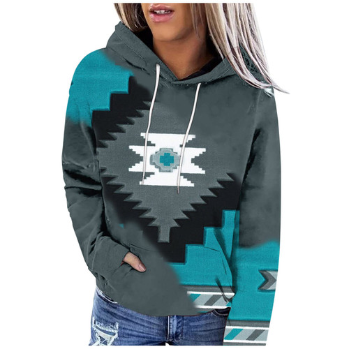 Oggfader deals of the day clearance prime aztec print hoodies for women Green Women's Western Aztec Hoodie Ethnic Style Geometric Graphic Sweatshirts Casual Drawstring Long Sleeve Pullover XL Oggfader deals of the day clearance prime aztec print hoodies for women Green Women's Western Aztec Hoodie Ethnic Style Geometric Graphic Sweatshirts Casual Drawstring Long Sleeve Pullover XL