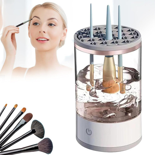 Electric Makeup Brush Cleaner, New Cosmetic Brush Cleaner, Makeup Brush Cleaner Machine Deep Cleaning USB Powered, Makeup Brush Tools Beauty Makeup Brushes Set