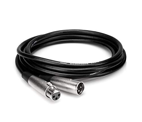 Hosa MCL-115 XLR3F to XLR3M Microphone Cable, 15 Feet