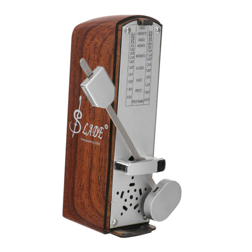 SHOWERORO 1pc Metronome Metronome Mechanical Metronome Guitar Bass Electronic Metronome Guitar Metronome Grading Metronome Abecedarian Metronome Musical Metronome Violin Metal Piano