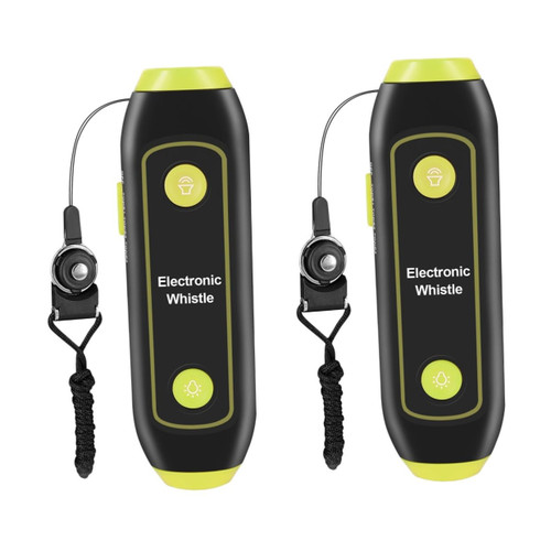 VANZACK 2pcs 3 Electronic Whistle High Volume Whistle Party Noise Maker Toy Handheld Whistles Referees Whistles Basketball Toys Electric Whistle for Coaches Pet Basketball Whistle Magnet