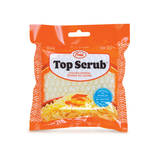 Genuine Fred Top Scrub - Ramen Sponge, Multicolored