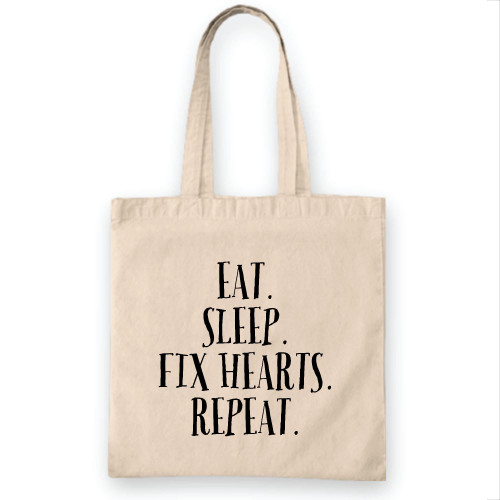 Cardiologist Gift Funny Cardiology Tote Bags Tote Bag for Doctors Eat Sleep Fix Hearts Repeat Natural White Multicolor Canvas Tote Bag Cardiologist Gift Funny Cardiology Tote Bags Tote Bag for Doctors Eat Sleep Fix Hearts Repeat Natural White Multicolor Canvas Tote Bag