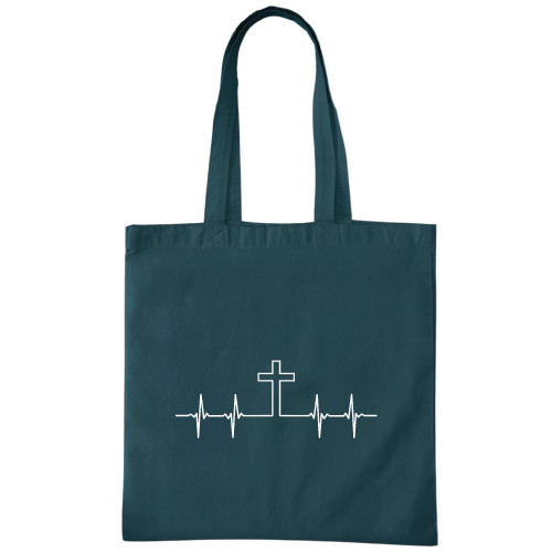 Cross Christian Prayer Tote Bag Religious Faith Gift Jesus Love Bag For Christian Prayer Faith Navy Black Multicolor Canvas Tote Bag