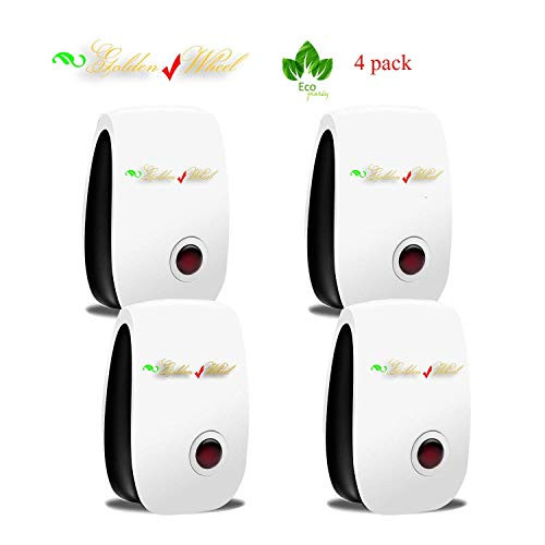 Pest Repeller Plug in - Pest Control Ultrasonic Electronic Repellent 2019 New Version - Pest Reject - Get Rid of Mosquitos, Insects, Rats, Mice, Roache