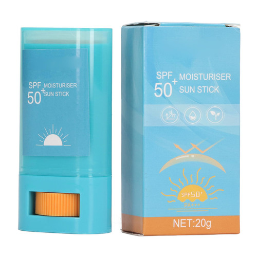 Mineral Sunscreen Stick for Sensitive Skin, Broad Spectrum SPF 50+, Water Resistant, Fragrance, UVA Protection Sunscreen Stick for Travel