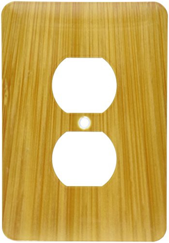 3dRose lsp_34766_6 Bamboo Outlet Cover, Multi-Color