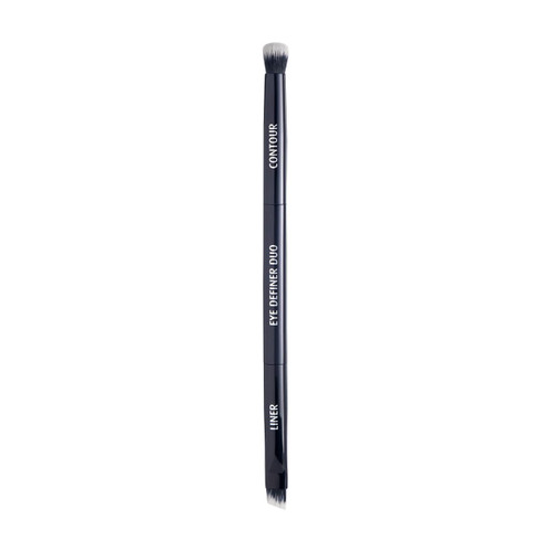 Lune+Aster Eye Definer Duo Brush - Multi-tasking, dual-ended vegan Eye Definer Duo Brush. - allergy tested, cruelty free, dermatologist tested, vegan