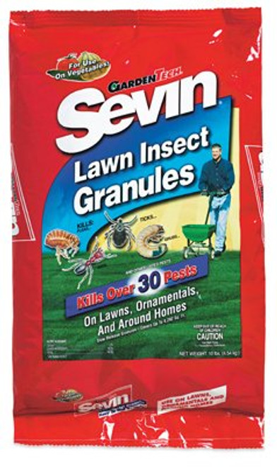 Sevin Lawn Insect Granules Multiple Insects Carbaryl 10 Lb. Sevin Lawn Insect Granules Multiple Insects Carbaryl 10 Lb.