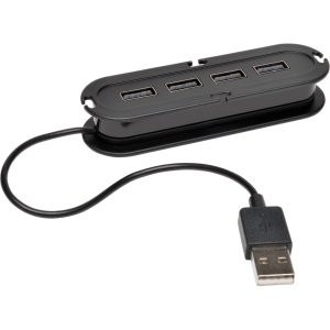 Tripp-Lite 4PORT USB 2.0 MINI HUB ADAPTERW/ CABLE & AC 110/22 (Computer / USB Hubs & Switches)