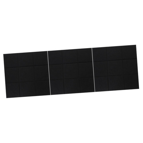 SEWACC 3pcs Jiugongge Felt Board Pin Board Cork Board Felt Bulletin Board Kindergarten Black Bulletin Board Paper Felt Announcement Board Felt Letter Board Replaceable Enamel Office