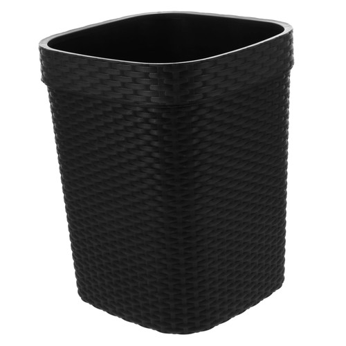 Garneck Garbage Can Car Basket Trash Cans Outdoor Waste Outdoor Trashcan Square Baskets Trash Basket Car Garbage Bin Car Trashcan Trash Can for Cars Trash Bin Simple Office Plastic