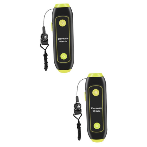 Sosoport 2pcs 3 Electronic Whistle Basketball Toys Soccer Toy Soccer Whistle Coaching Whistle Survival Whistle Pet Training Whistle Coaches Whistle Teacher Whistle Whistle Abs Sports