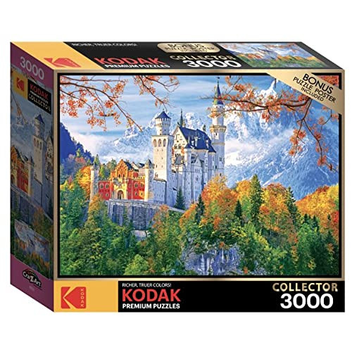 LPF Neuschwanstein Castle, Bavaria, Germany 3000 Piece Kodak Premium Jigsaw Puzzle