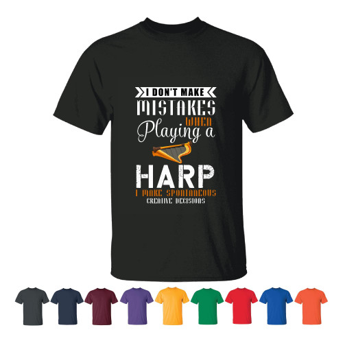 Harp Playing Humor and Sarcasm for Instrument Players and Music Lovers Men Women Black T shirt Harp Playing Humor and Sarcasm for Instrument Players and Music Lovers Men Women Black T shirt