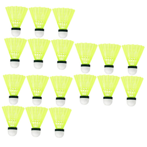 Sosoport 18 Pcs Kids Suit Air Badminton Shuttle Outdoor Shuttlecocks Shuttle Badminton Sweat Suit Badminton Cork Sports Shuttlecocks Birdies Shuttlecock The Bird Indoor Child