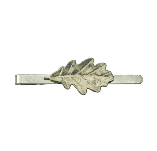 Large Oak Leaf Tie Clip, Oak Leaf Tie Slide, Oak Leak Accessories, Handcast, in Fine Pewter, by William Sturt Large Oak Leaf Tie Clip, Oak Leaf Tie Slide, Oak Leak Accessories, Handcast, in Fine Pewter, by William Sturt