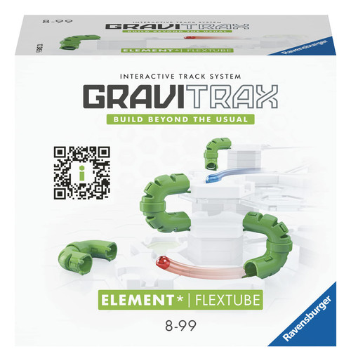 Ravensburger GraviTrax Element FlexTube Accessory for GraviTrax Marble Run - Can be Combined with All Product Lines, Starter Sets, Extensions and Elements, Construction Toy for Children from 8 Years